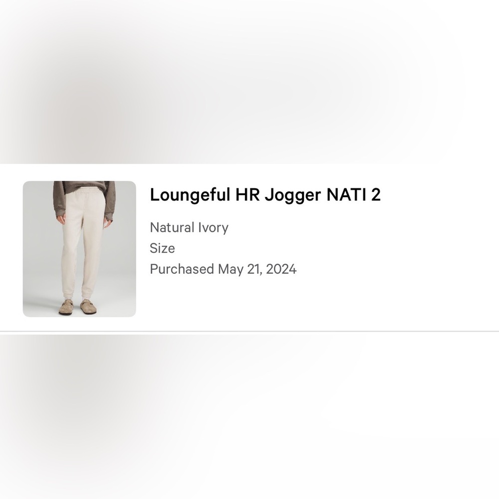 NWT Lululemon Loungeful HR Joggers - Picture 7 of 7